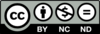 CC-BY-NC-ND Button