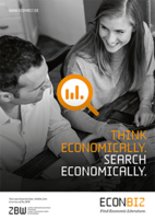 Thumbnail of the EconBiz-Poster “Think Economically. Search Economically.”